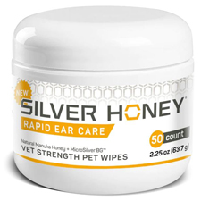 Silver Honey Rapid Ear Care Wipes